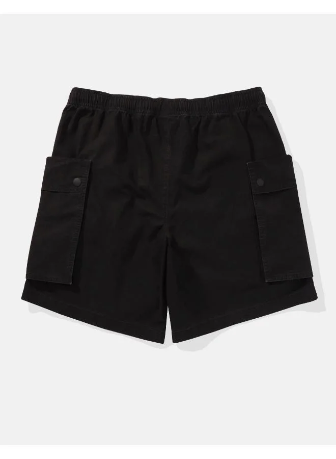 American Eagle AE Flex Linen-Blend Cargo Short