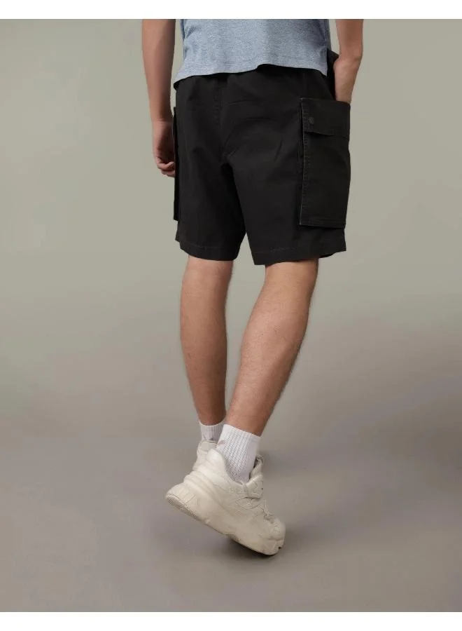 American Eagle AE Flex Linen-Blend Cargo Short
