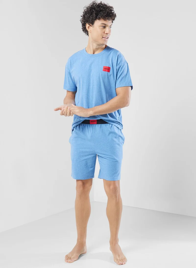 HUGO Essential Melange Short Set