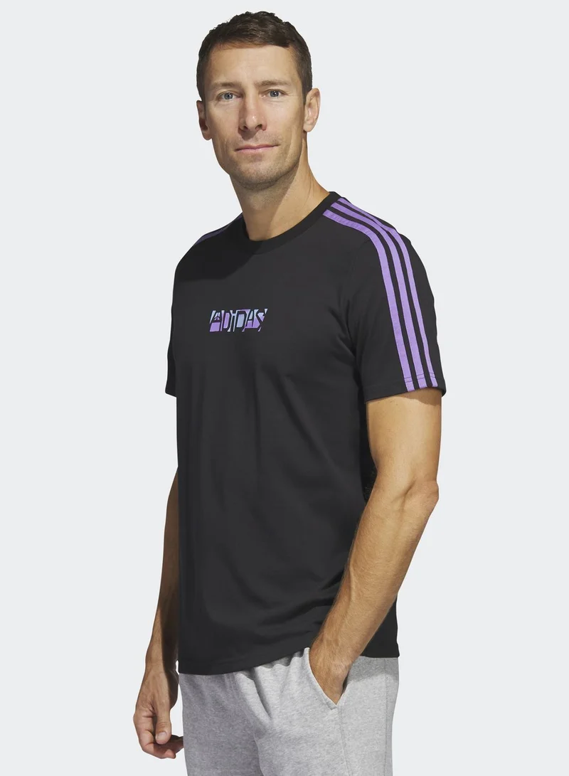Adidas Optimist Sun Logo Graphic T-Shirt