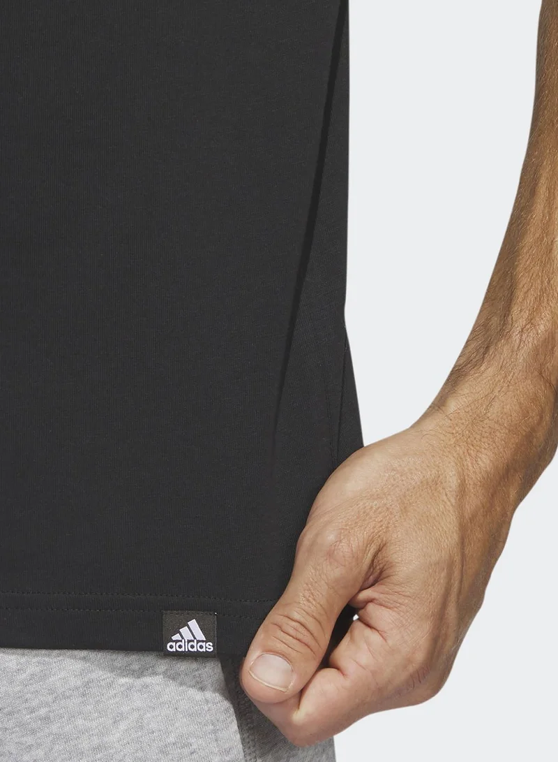 Adidas Optimist Sun Logo Graphic T-Shirt