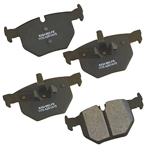 Bendix Premium SBM1170 Semi-Metallic Rear Brake Pads for BMW 330i 2007-2006,330xi 2006,335d 2011-2009,335i 2011-2007,335i 2013,335is 2013-2011,335i xDrive 2013-2009,335xi 2008-2007,X1 2013,X1 2015 - Image 1