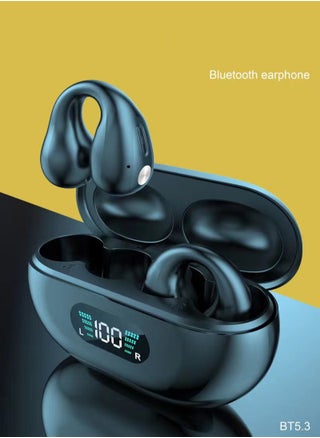 TWS Bluetooth 5.3 Wireless Clip-on Headset Ultra-Low Latency Music Bluetooth Earphones and 360° Stereo Sound Bluetooth Earbuds with LED Power Display Bluetooth Headphones - pzsku/Z5A7A5C44F3144A6B5A31Z/45/_/1698472697/e29d1781-fc70-4f3c-993b-a3447710bc45