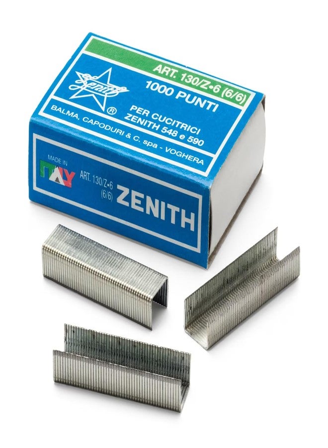 FindTape Zenith 130/Z Staples [Heavy-Duty]: Size 6/4 / Box of 1000 - Image 2