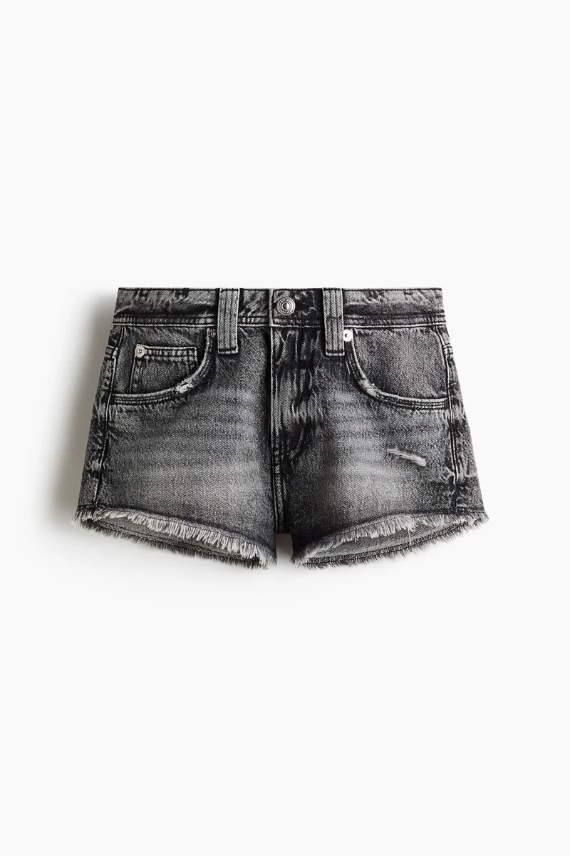 H&M Frayed denim shorts