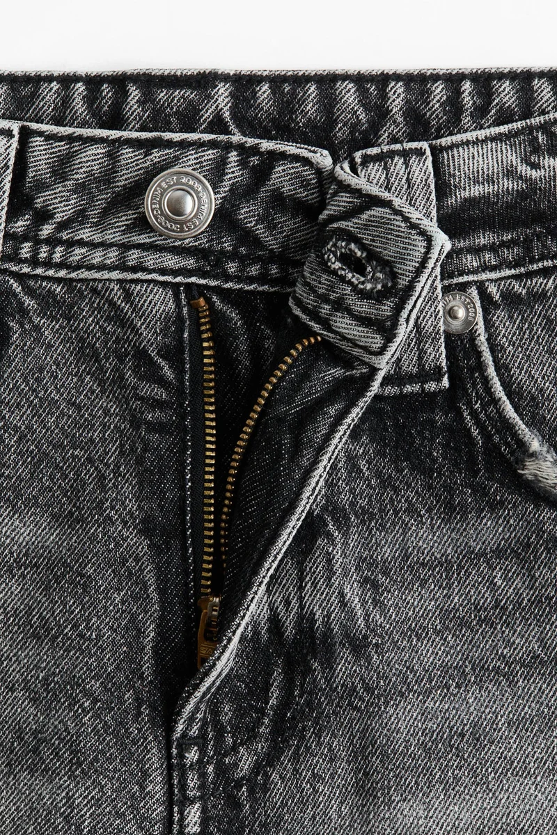 H&M Frayed denim shorts