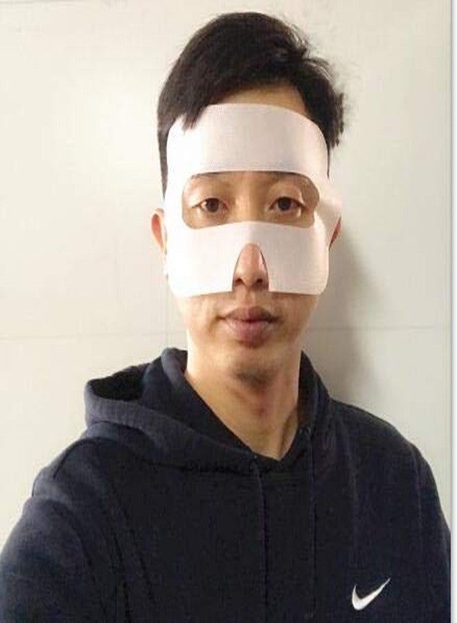 LINHUIPAD 100 Pack Disposable Sanitary Eye Covers - Compatible with HTC Vive Pro/PS VR/Gear VR/Oculus Rift Go & More - White - Image 5