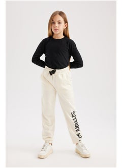 Girl Jogger Fit Knitted Trousers