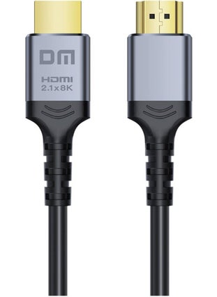 DM HI002S 8K/60Hz 4K/144Hz H I 2.1 HDR Image and Audio Transfer Cable 2 Meters  - Image 1
