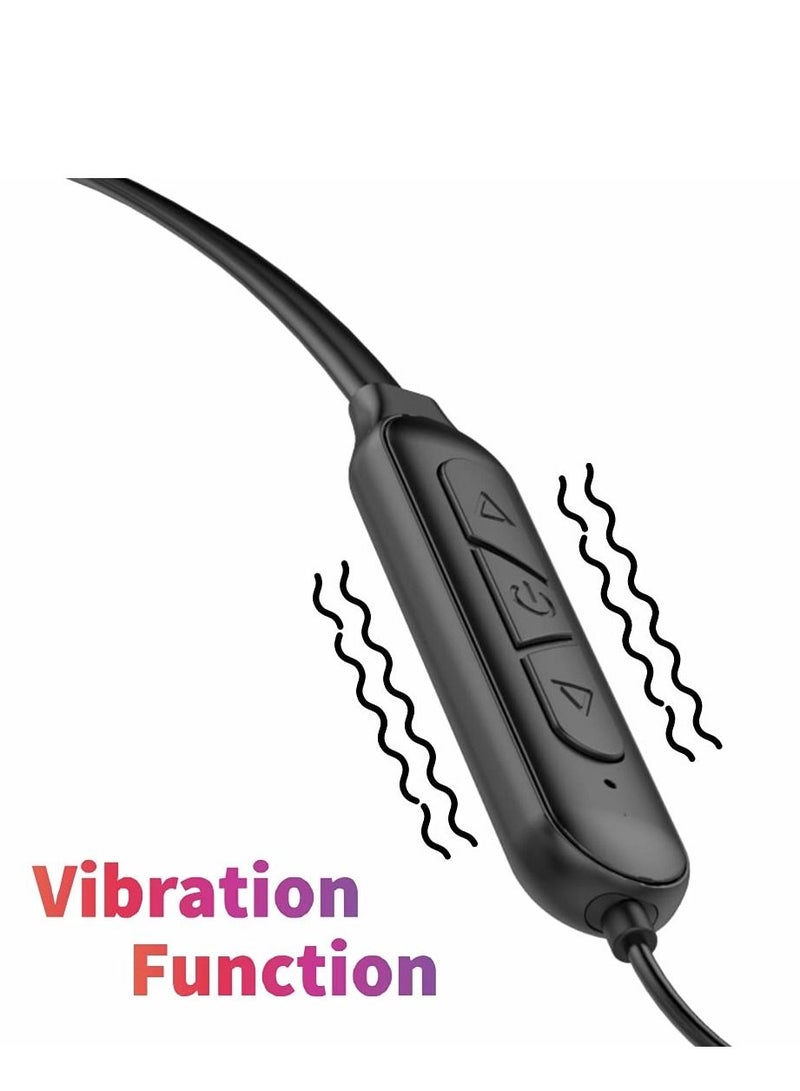 U & I ENTERTAINMENT U & I Prime Shuffle 1 Wireless Bluetooth In Ear Neckband Headset with Mic (Black) - Image 2