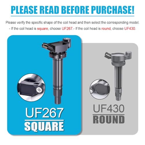MAS Ignition Coil Pack Compatible with Toyota Camry Avalon Highlander Sienna Lexus ES300 RX300 3.0L 3.3L V6 Replacement for C528 UF267 5C1193 - Image 2
