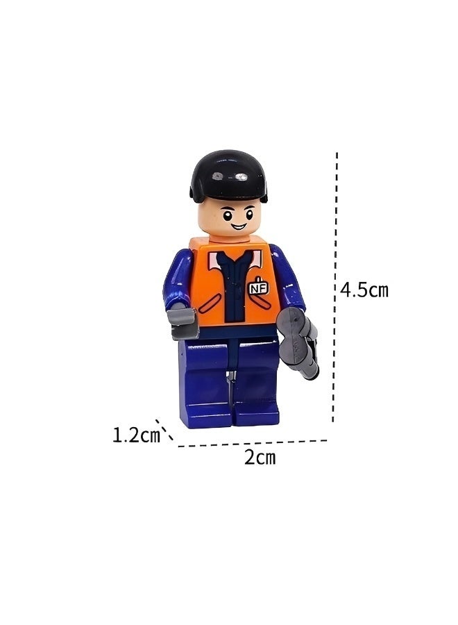 Random Minecraft Building Blocks Minifigures Set Compatible Bricks Toy with Weapons for Kids Creative Assembly Game Gift - Image 5