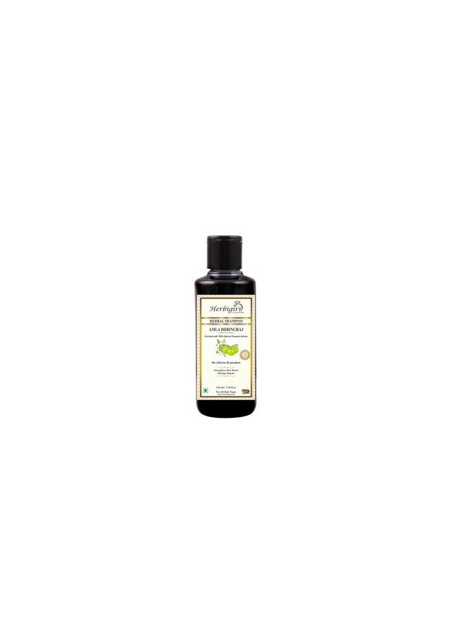 Khadi Herbigiri Herbal Amla & Bhringraj Shampoo - 210Ml - Image 1