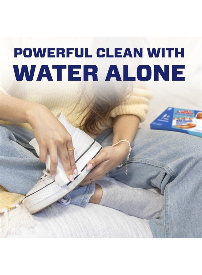 Mr Clean ممحاة سحرية أصلية، وسادات تنظيف متعددة الأغراض، مستلزمات تنظيف الحمام، منظف شامل، أبيض، 6 قطع - Image 4