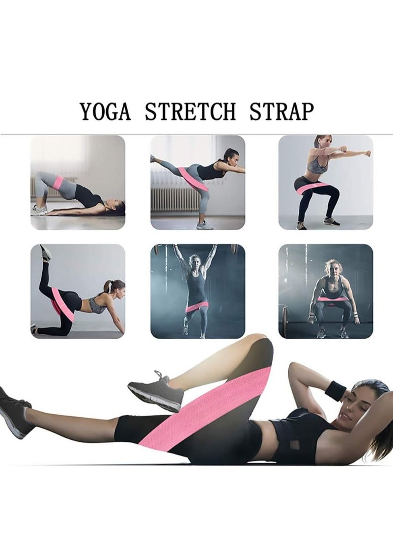 Spall - Yoga Belt Squat Hip Ring Bands Blocks Resistance Belt Stretch Non Slip Tension Rine Fitness Gym Training Elastic Ring Suit - Image 1