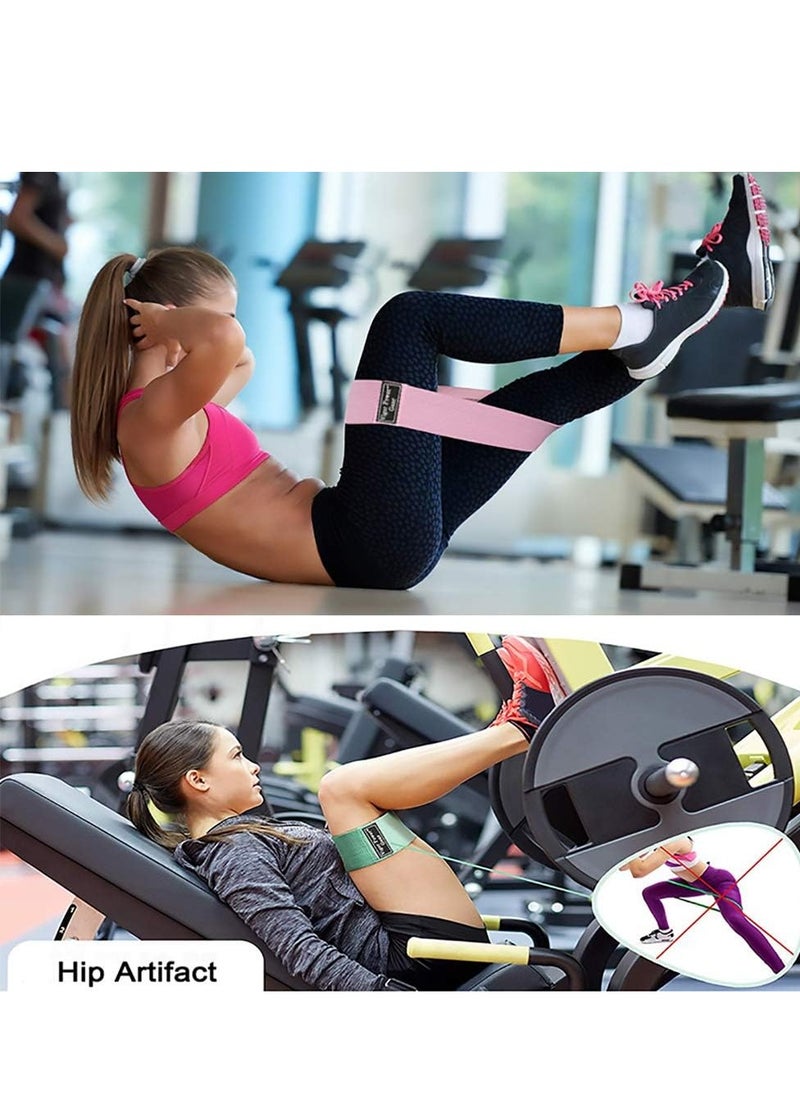 Spall - Yoga Belt Squat Hip Ring Bands Blocks Resistance Belt Stretch Non Slip Tension Rine Fitness Gym Training Elastic Ring Suit - Image 1