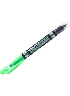 Dong-A Twinliner Double Sided Highlighter Green 
