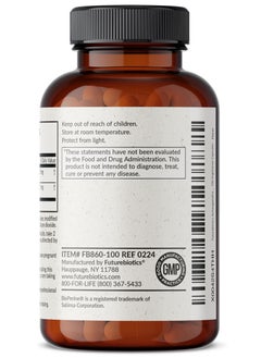 Generic Futurebiotics Ashwagandha Extra Strength Stress & Mood Support with BioPerine - Non GMO Formula, 100 Vegetarian Capsules  - Image 5