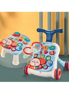 Generic 2 in 1 Baby Walker, Interactive Kids Entertainment Play Table  - Image 1