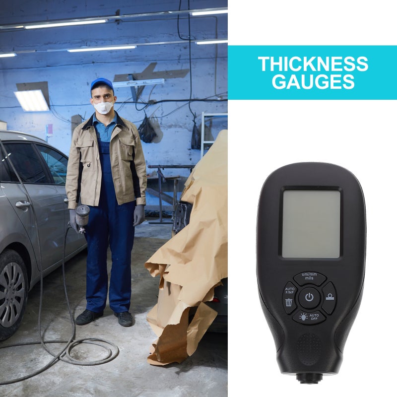 🚗 جهاز قياس سمك الطلاء لقياس دقيق على السيارات - Image 5
