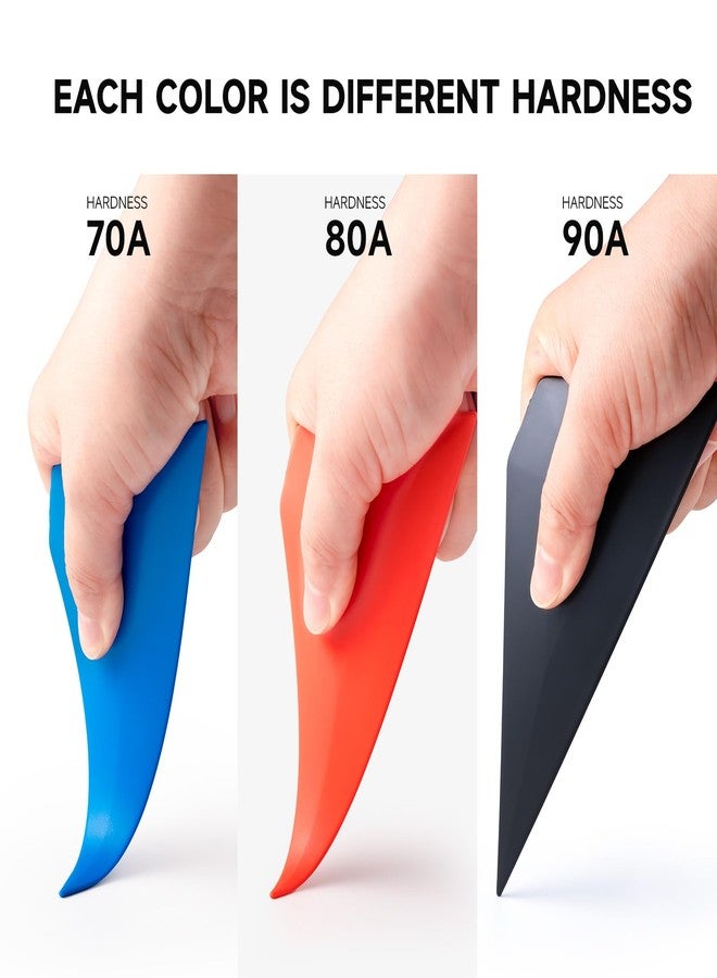 FOSHIO 3 in 1 Small Squeegee Window Tinting Tools, Triangle Car Wrap Vinyl Tucking Tool, for Wrapping, Wallpaper Smoothing, Window Film Application Kit - Image 2