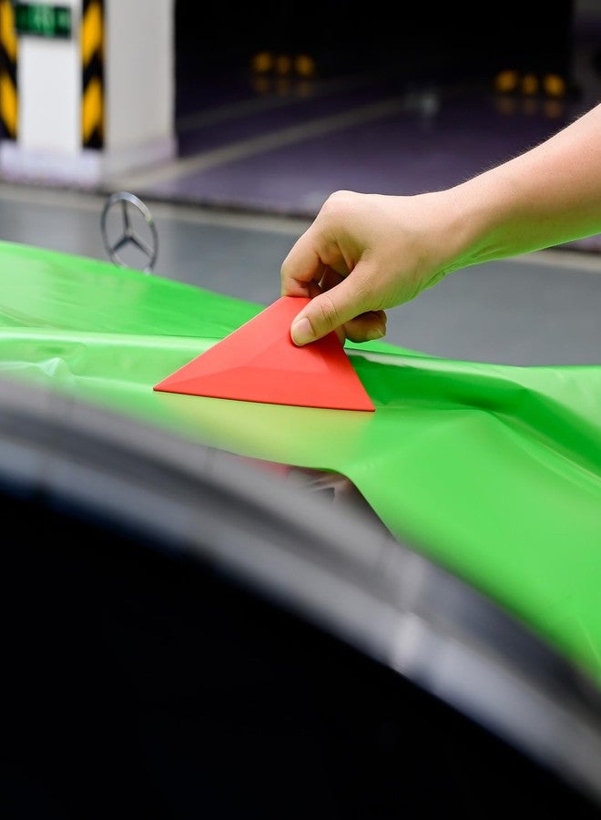 FOSHIO 3 in 1 Small Squeegee Window Tinting Tools, Triangle Car Wrap Vinyl Tucking Tool, for Wrapping, Wallpaper Smoothing, Window Film Application Kit - Image 5