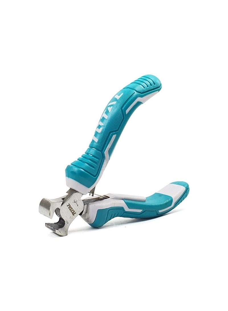 TOTAL 6 Pcs Mini Pliers Set 115mm 4.5", Set Of Cutting, Diagonal, Long,Combination Pliers - Image 4