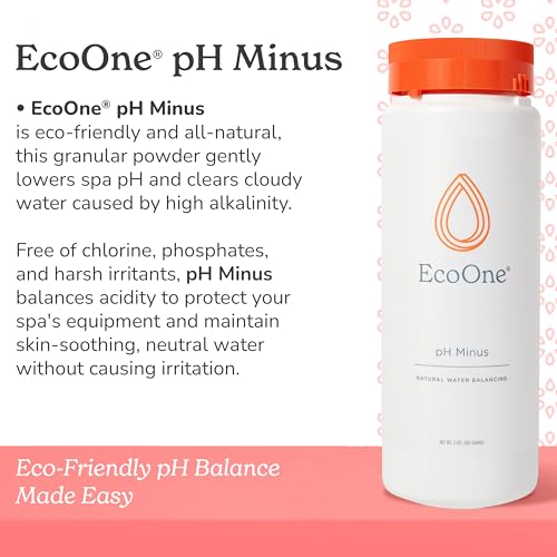 Eco One pH Minus by EcoOne | Natural Water Alkalinity Decreaser for Hot Tub & Pool Application | Chlorine-Free, Phosphate-Free Pool Alkaline-level Decreaser | Decreases Alkalaic Levels & Neutralizes pH, 2 Lbs - Image 2