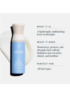 VIRTUE VIRTUE Purifying Leave-In Hair Conditioner Spray, Reduce Frizz and Split Ends, Detangles and Nourishes, Color Safe, 5 Fl Oz  - Image 2