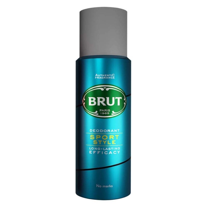 BRUT Deodorant, Aerosol Sport Style 200 ml