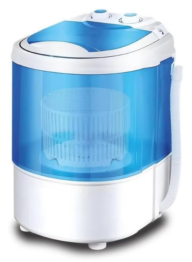 دينكس غسالة صغيرة للأحذية والملابس غسالة متنقلة للملابس والاحذية مزودة بمجففة مناسبة للرحلات سعة 4.8 كيلو - Image 1