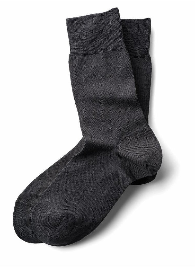 embrator Pack of 3 Plain Color Cotton Classic Socks for Men  - Image 1