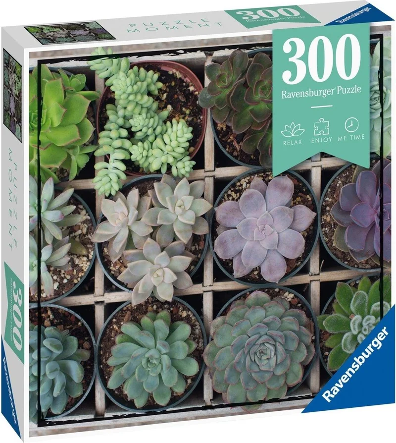 Ravensburger 300 Piece Puzzle Green Flowers 129676
