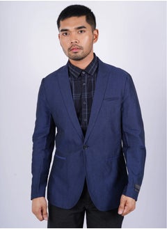 Men’s Summer Suit Blazer – Midnight Blue