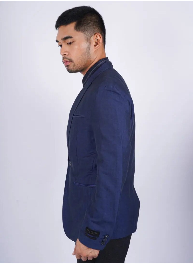 SELECTED - Men’s Summer Suit Blazer – Midnight Blue - Image 1