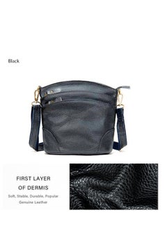 MOSH Women's Genuine Leather Shoulder Bag - Small Handbag Crossbody Messenger Purse  - Image 5
