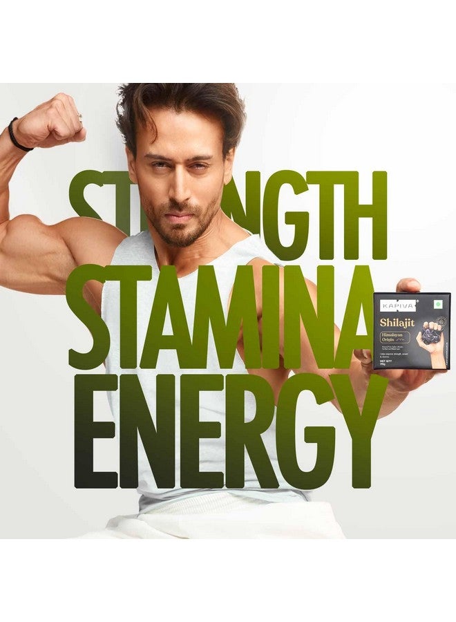 Kapiva كابيفا شيلاجيت هيمالايا الأصلي / راتنج شيلاجيت 20 جرام | 250 ملغ / حصة | للطاقة والقدرة على التحمل والحيوية | 80 حصة | 100% أيورفيدي - Image 2