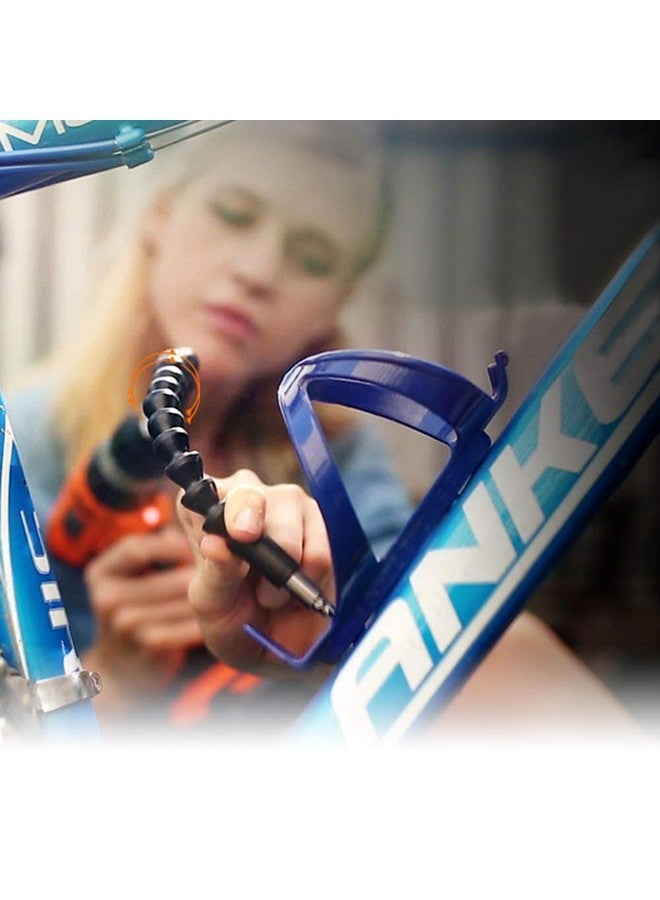 Yosoo Flexible Extention Screwdriver Drill Bit Holder with Magnetic Quick Connect Drive Shaft Tip - Image 2