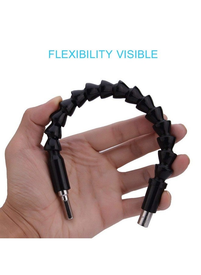 Yosoo Flexible Extention Screwdriver Drill Bit Holder with Magnetic Quick Connect Drive Shaft Tip - Image 5