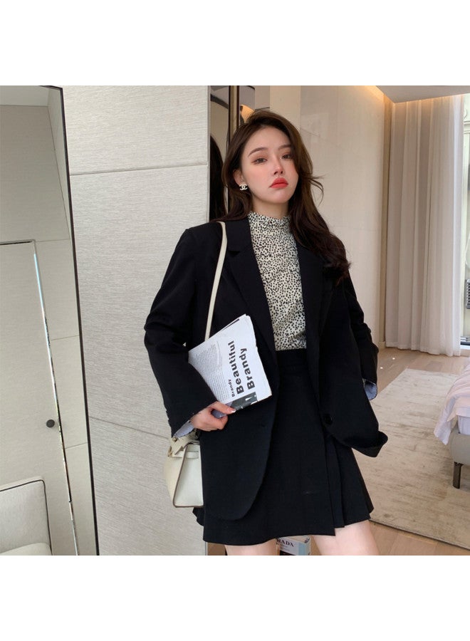 TonLion Autumn 2025 Women's Blazer, Korean Style Loose Fashion Top With Design Sense, Niche Casual Suit Jacket - Image 3