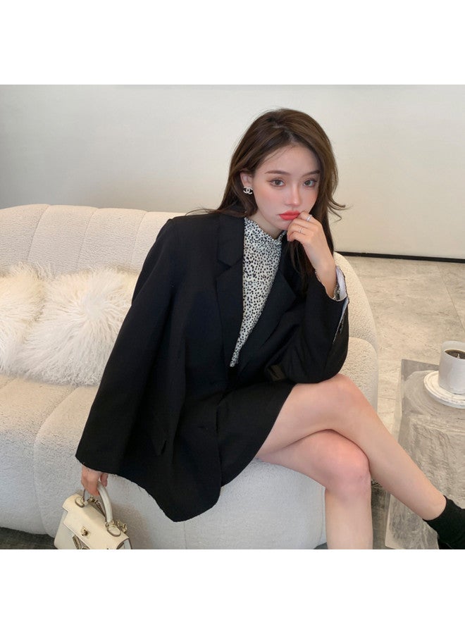 TonLion Autumn 2025 Women's Blazer, Korean Style Loose Fashion Top With Design Sense, Niche Casual Suit Jacket - Image 4