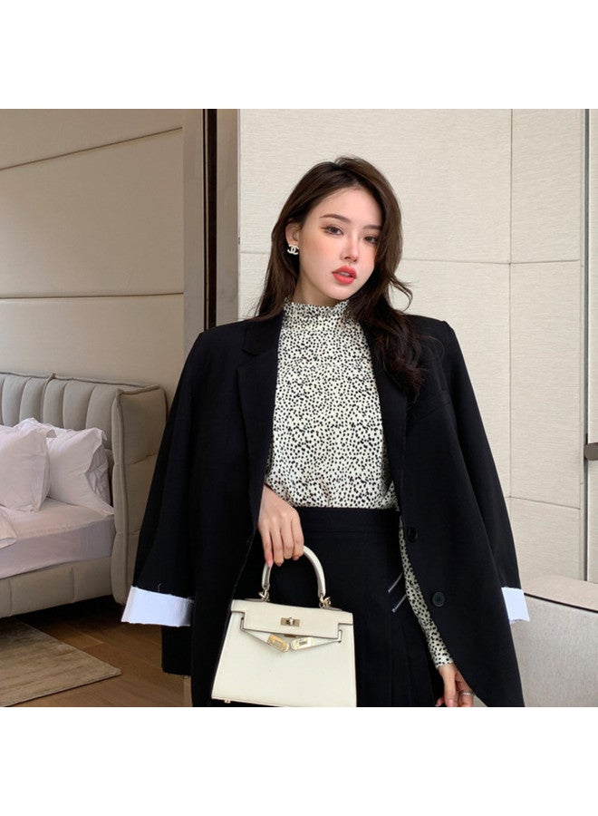 TonLion Autumn 2025 Women's Blazer, Korean Style Loose Fashion Top With Design Sense, Niche Casual Suit Jacket - Image 2