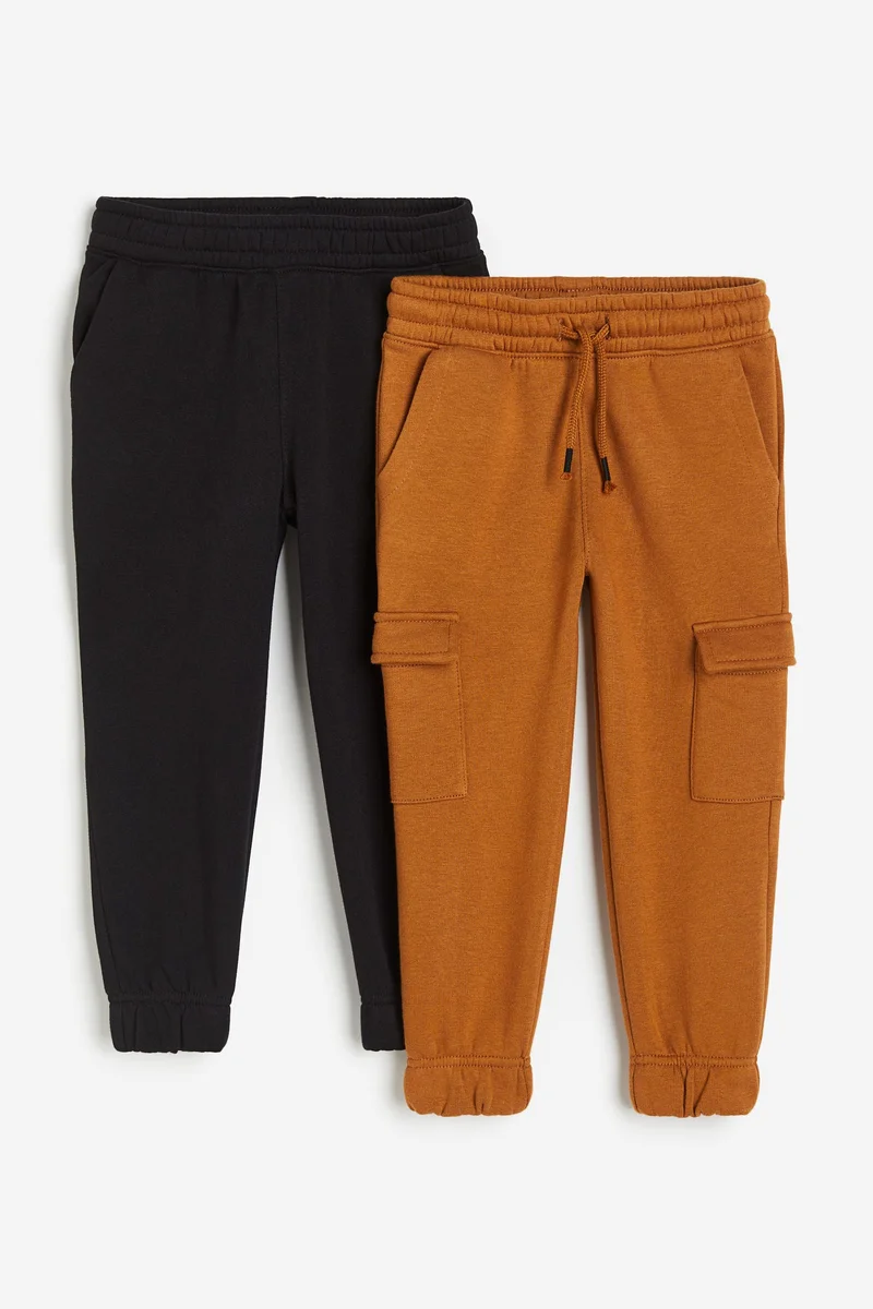 H&M Kids 2 Pack Cargo Joggers