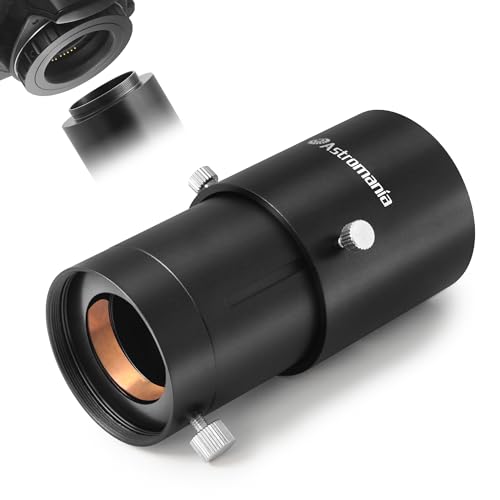 Astromania Telescope Camera Adapter, 2 Inch Extendable Photo Adapter Metal Telescope Accessories for Prime-Focus or Eyepiece-Projection Astrophotography Extended Cylinder for Astronomy Telescopes - Image 1
