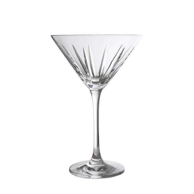 TRITAN CRYSTAL GLASS DISTIL BARWARE COLLECTION KIRKWALL MARTINI COCKTAIL GLASSES SET OF 6 85 OZ CLEAR