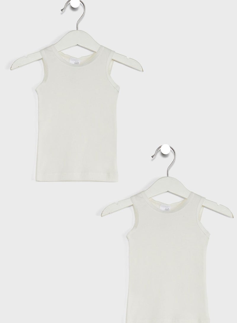 Cotton On Infant 2 Pack Vest  - Image 1