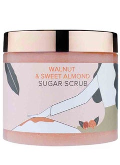 Khan El Kaser Body Scrub - Sweet Almond & Walnut | 500g | Nourishing and Exfoliating for Soft, Smooth Skin  - Image 1