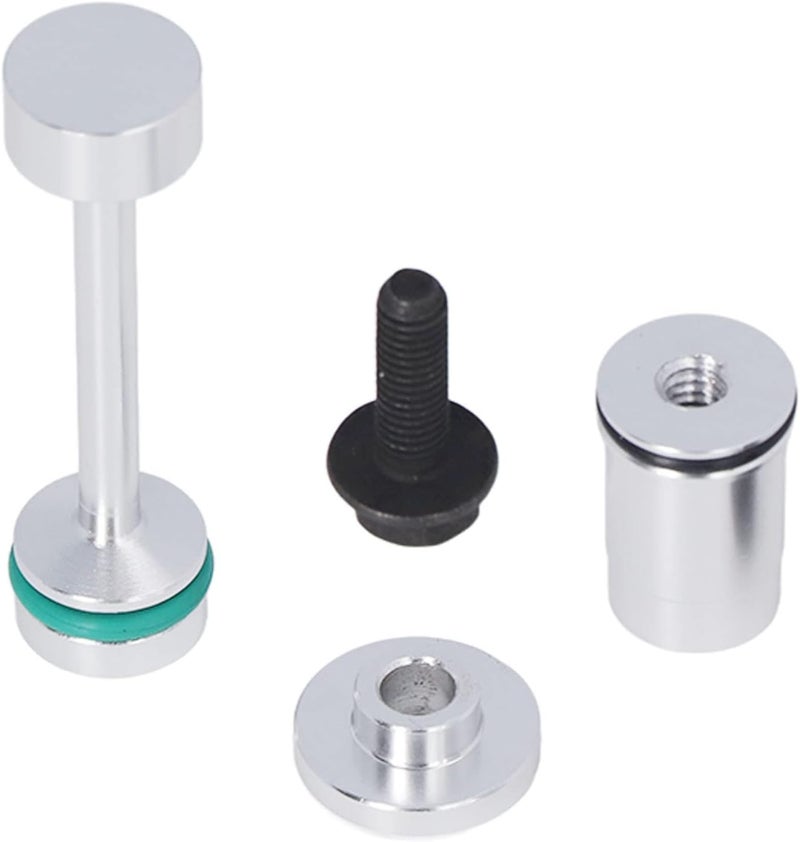 Billet Aluminum Oil Diverter Barbell Set, Oil Pickup Tube Hold Down Kit with O Ring Seal for LS Engines 4.8L 5.3L 6.0L 6.2L LS1 LS2 LS3 LS6 LS7 L92 LSA - Image 2