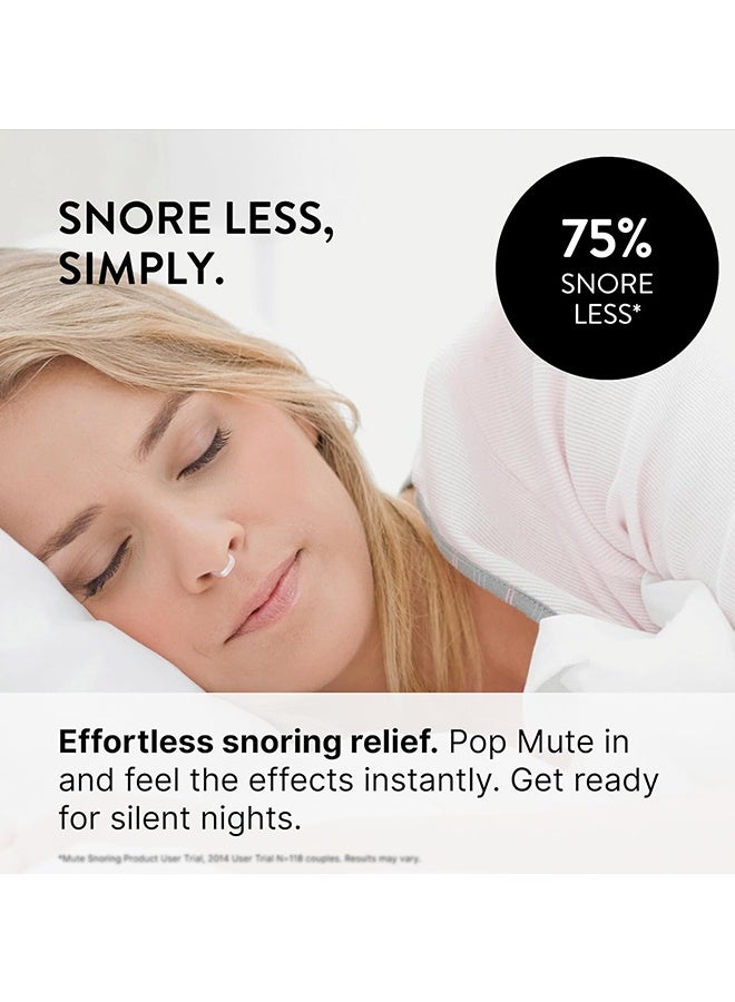 Unique 3 Pcs Nasal Dilator Snoring Solution | Starter Pack | Snore Less & Sleep Better | Nasal Strip Alternative | Comfortable Breathing Aids for Better Sleep & Improved Airflow - Transparent / 3 Sizes - Image 5