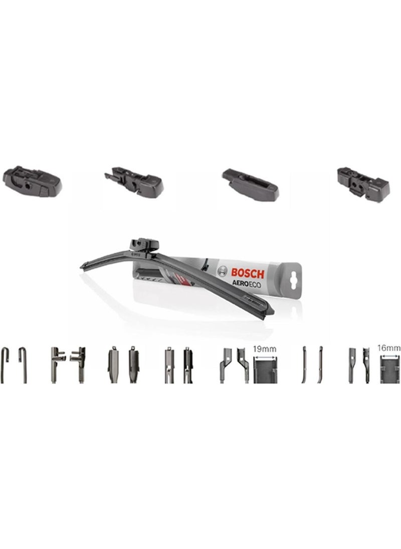 BOSCH Toyota Yaris Banana Wiper Set (2006-2011) Aeroeco  - Image 3
